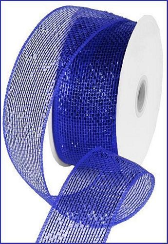 2.5 Jute Expandable Netting Ribbon: Natural - 10Yds