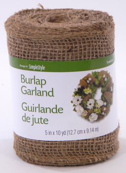 21 Poly Jute Burlap Mesh Roll: Natural [XB932-15] 