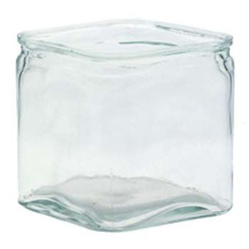 Small Round Crystal Clear Container 015C